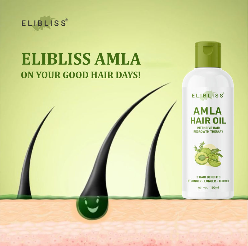 Professional Amla Enriched Hair Care Oil for Enhanced Hair Health and Shine