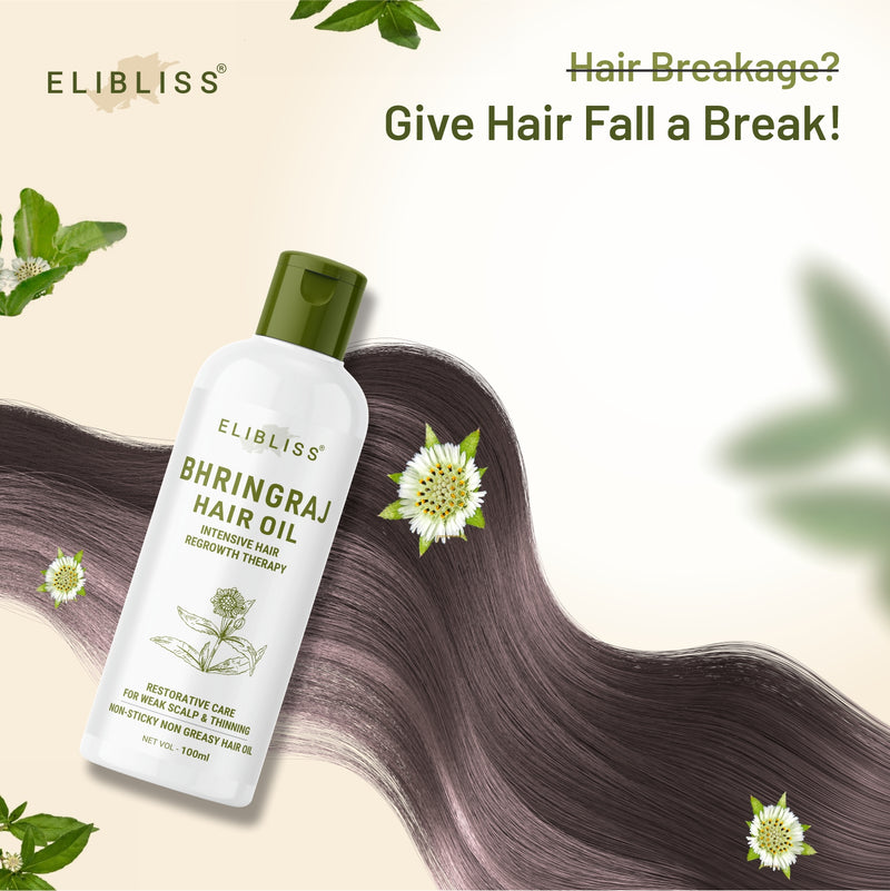 Bhringraj Strengthening Hair Oil for Optimal Growth