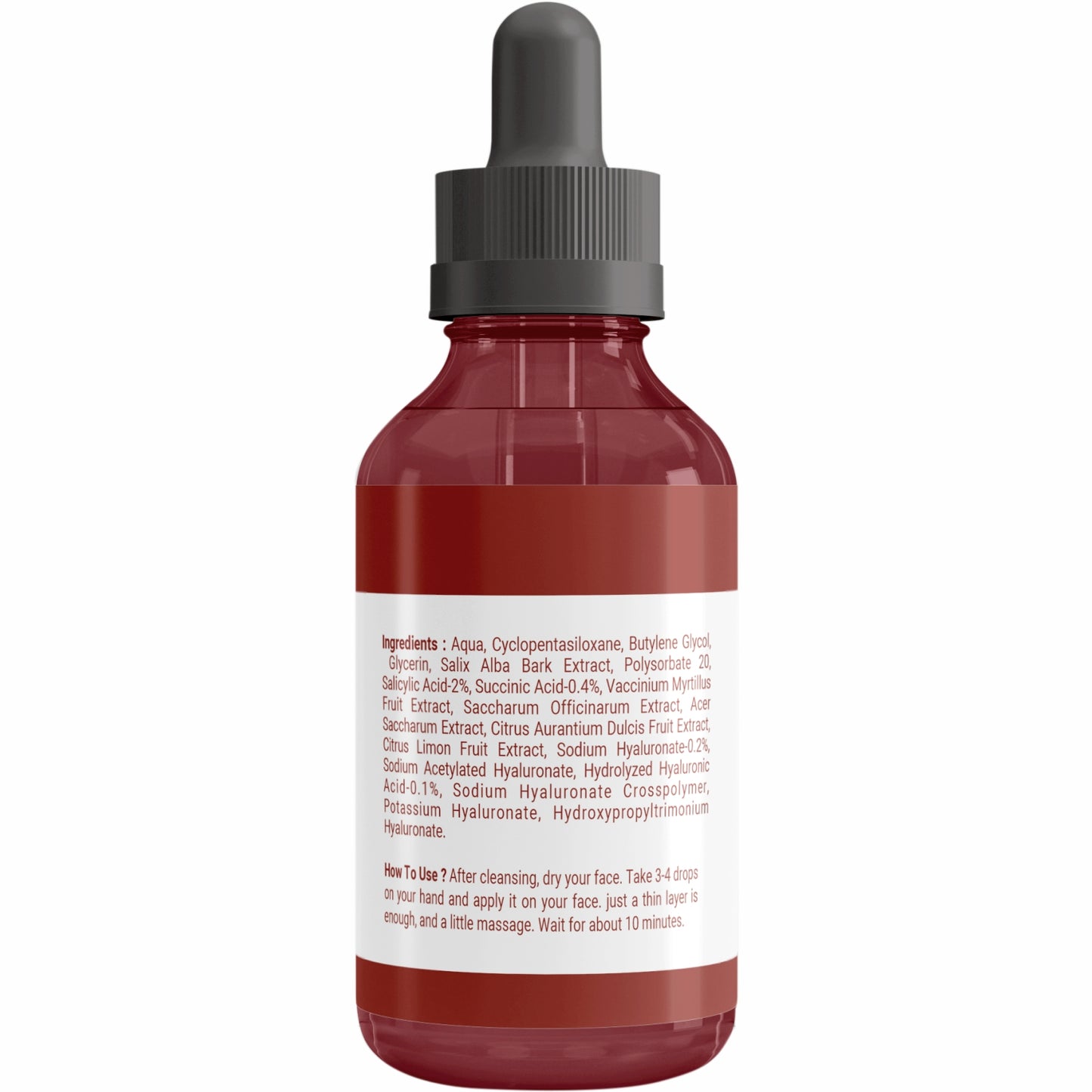 Fruit Acid Face Serum for Gentle Exfoliation, Glowing Skin and Uneven Skin Tone-30ml