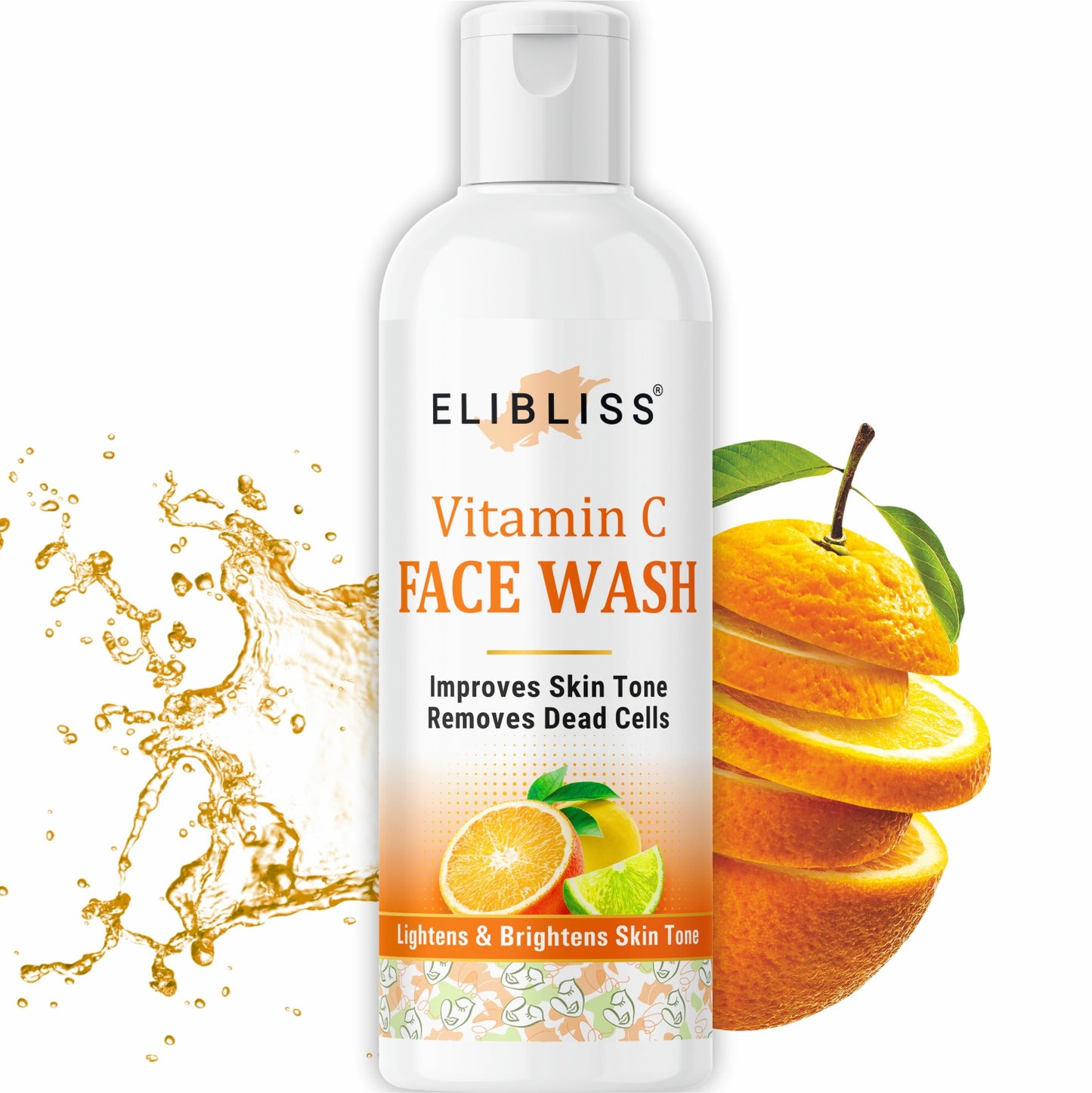 Vitamin C Enhanced Skin Brightening & Cleansing Face Wash