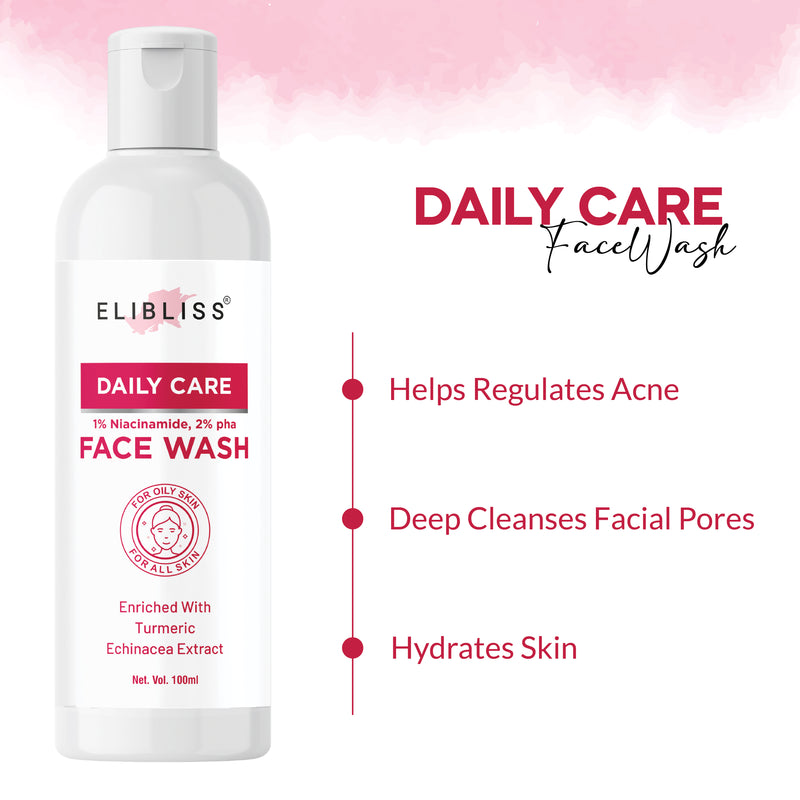 Daily Care Gentle Facial Cleanser for Skin Hydrating and Refreshing Skin