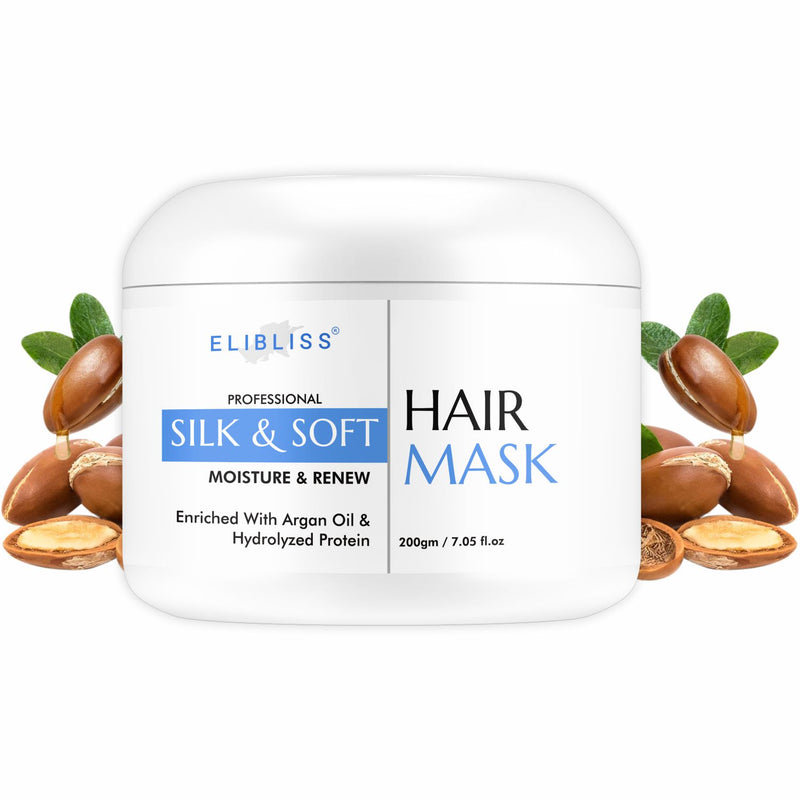 ELIBLISS Keratin Hair Mask for Smoothening Hair & Damage Repair of Dry Damaged Hair