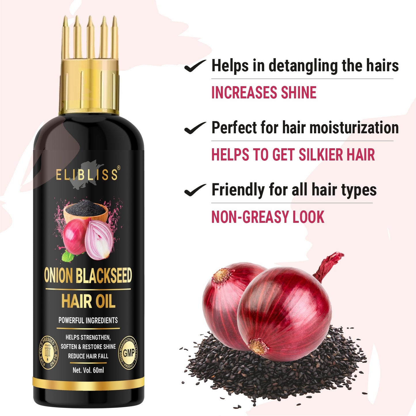 Get Strong, Healthy Hair with Onion Blackseed Oil - The Natural Way to Transform Your Hair Care Routine