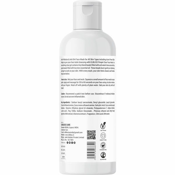 Pimple Clear, Acne Control Face Wash