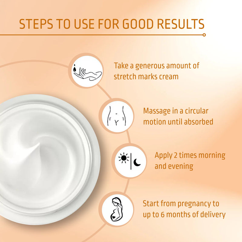 Stretch Marks Cream for Reducing Stretch Marks & Scars