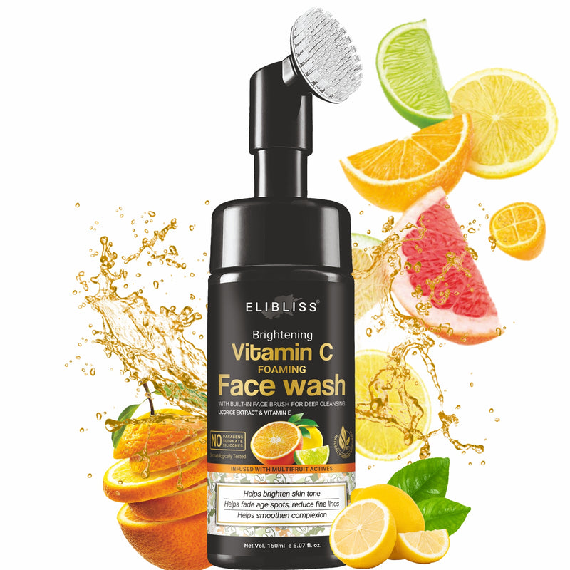 Boost Your Skincare with Vitamin C: Combining Face Wash and Serum for a Brighter, Even Complexion and Youthful Appearance