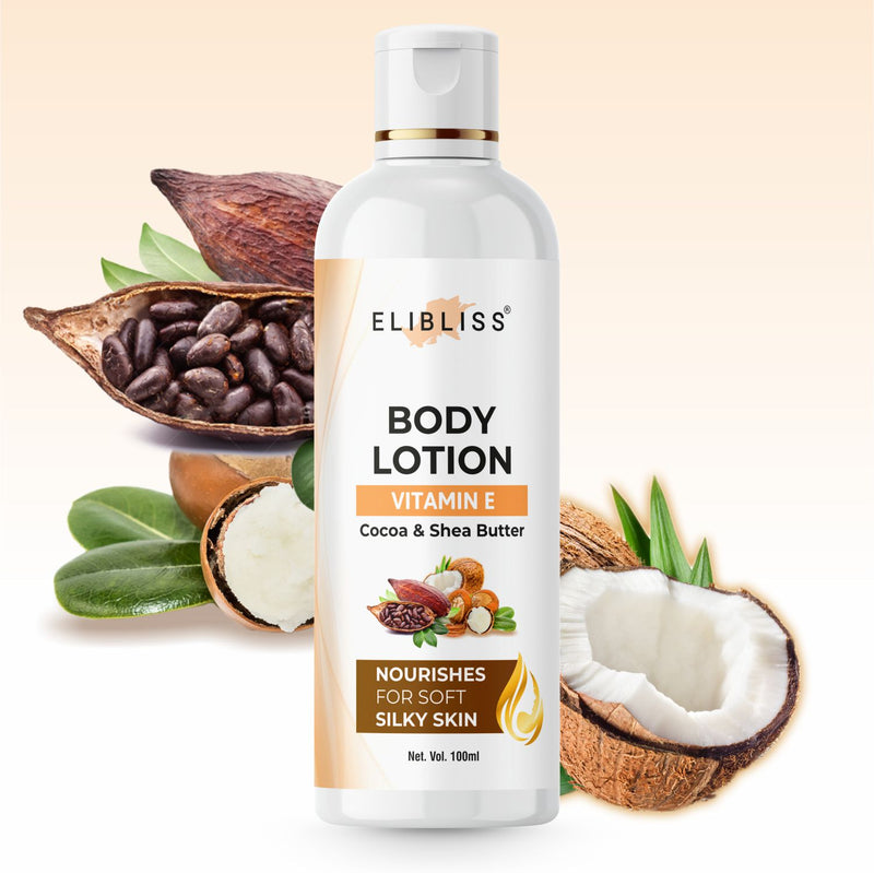 Body Lotion for Very Dry Skin, Nourishing Body Milk with 2x Almond Oil, For Men & Women