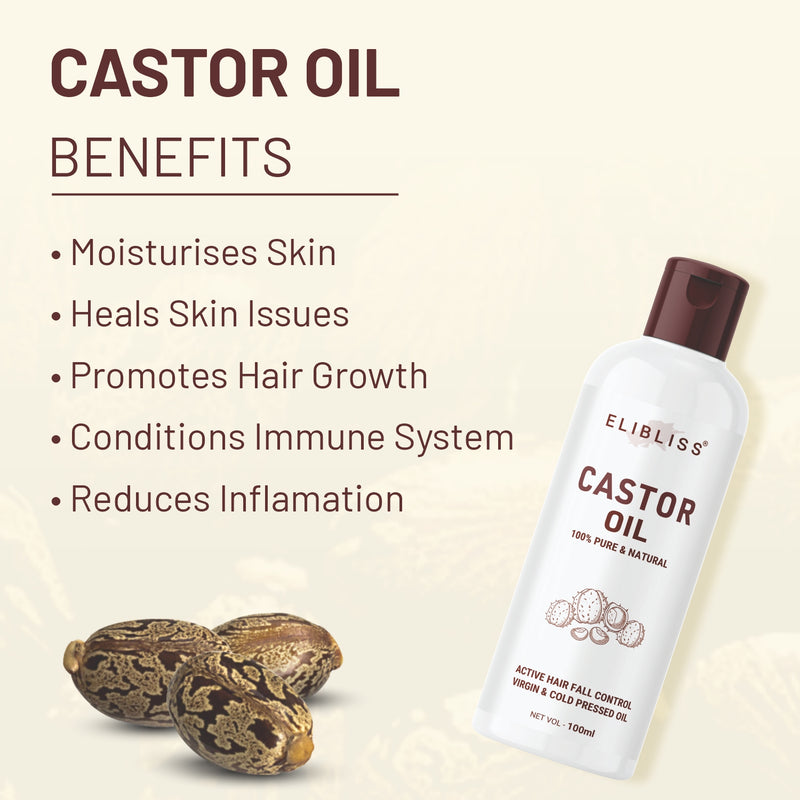 Castor Miracle Oil for Revitalize and Strengthen Hair Naturally