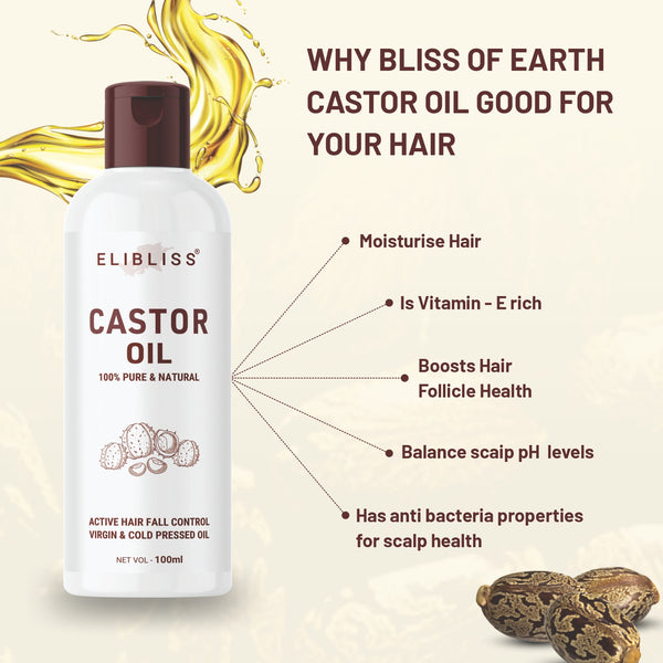 Castor Miracle Oil for Revitalize and Strengthen Hair Naturally