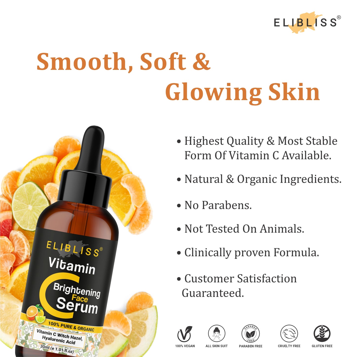 Vitamin C Skin Clearing Brightening Anti Aging Skin Repair Face Serum